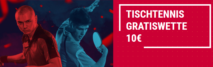 Rabona Gratiswette Tischtennis